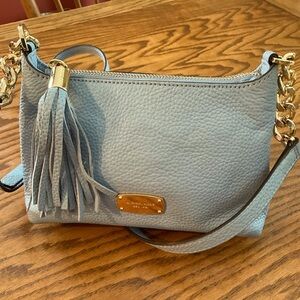 Michael Kors Mini Smoky Blue Crossbody